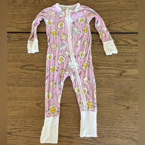 Little Sleepies Breakfast Buddies Bamboo Zippie